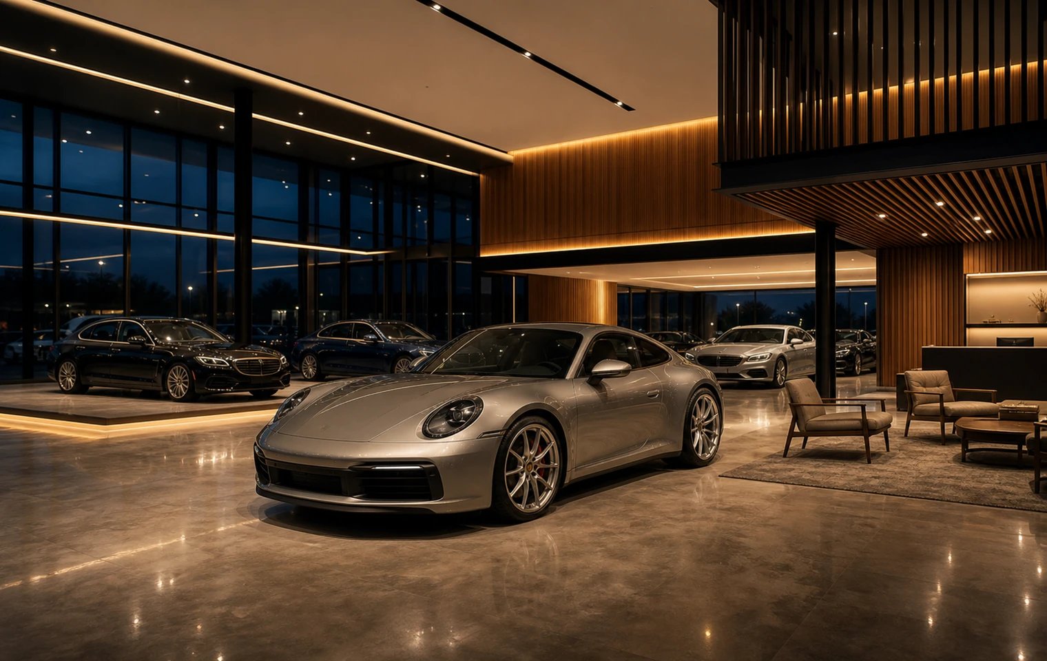 Fynex luxury showroom visual